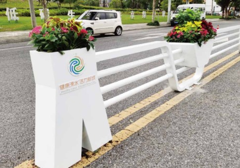 乘風(fēng)破浪花箱護(hù)欄