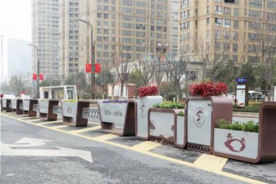 山水輕鉤花箱護(hù)欄