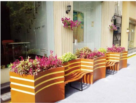 小區(qū)PVC花箱